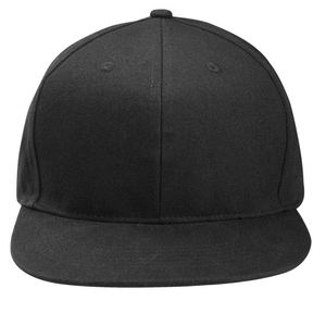 Gorro de Béisbol Personalizado con Bordado de Logotipo, Negro, Deportivo, para Exteriores, Estilo Tropical, Visera Plana, Cierre a Presión - Product Image 4