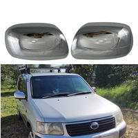 Kit chromé pour Toyota Probox 2004-2012, autocollants, garnitures de poignée, caches de rétroviseurs, accessoires de voiture