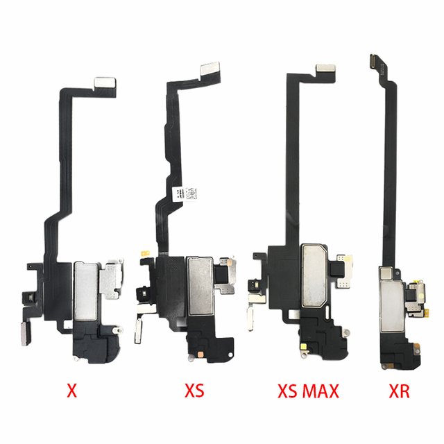OEM Earpiece for Iphone X XS MAX XR Ear Speaker Flex Cable With Proximity Light Sensor