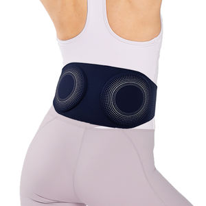 Top One Breathable Electronic <b>Vibration</b> Lumbar Back Heat Massage Belt for Waist Relieves Menstrual Cramps Uterus Discomfort - Product Image 1