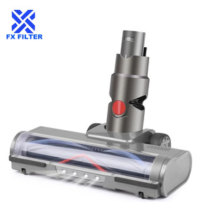 Cabezal de limpieza de rodillos con faros LED aptos para Dysons V6/ DC58/ DC59/ DC61/ <span class=keywords><strong>DC62</strong></span>/ DC74 reemplazo de piezas de vacío inalámbricas - Product Image 1