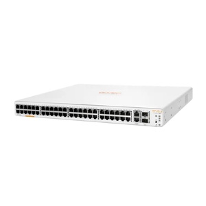 สวิตช์ Aruba JL808A Instant on 1960 - 48 พอร์ต 1GBASE-T + 2 พอร์ต 10GBASE-T + 2 พอร์ต 10G SFP+, ความจุ 176 Gbps, ระบบจัดการผ่านคลาวด์สำหรับธุรกิจขนาดกลางและขนาดย่อม - Product Image 1