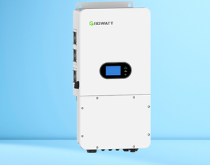 อินเวอร์เตอร์พลังงานแสงอาทิตย์แบบไฮบริด Growatt <span class=keywords><strong>SPH</strong></span>/SPM8000-10000TL-HU จากโรงงานโดยตรง 10kW ประสิทธิภาพ 96.5% รองรับแรงดันไฟฟ้าเข้า 600V 3 MPPT ใช้กับแบตเตอรี่แรงดันต่ำ สำหรับใช้ในบ้าน - Product Image 1
