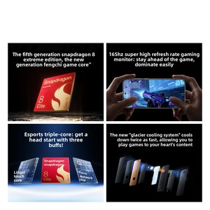 OnePlus 15 Display AMOLED da 1,7 pollici 120Hz Snapdragon 8 Elite Batteria da 7300mAh Caricatore da 120W <span class=keywords><strong>ColorOS</strong></span> 16 CPU Octa Core 5G CDMA/LTE Versione Inglese - Product Image 5