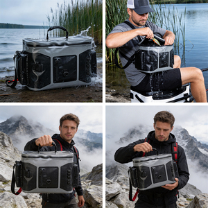 Sac isotherme flottant étanche et isolé, glacière portable anti-fuite pour la pêche, le kayak, la randonnée, le stockage médical <span class=keywords><strong>d</strong></span>'urgence - Product Image 2