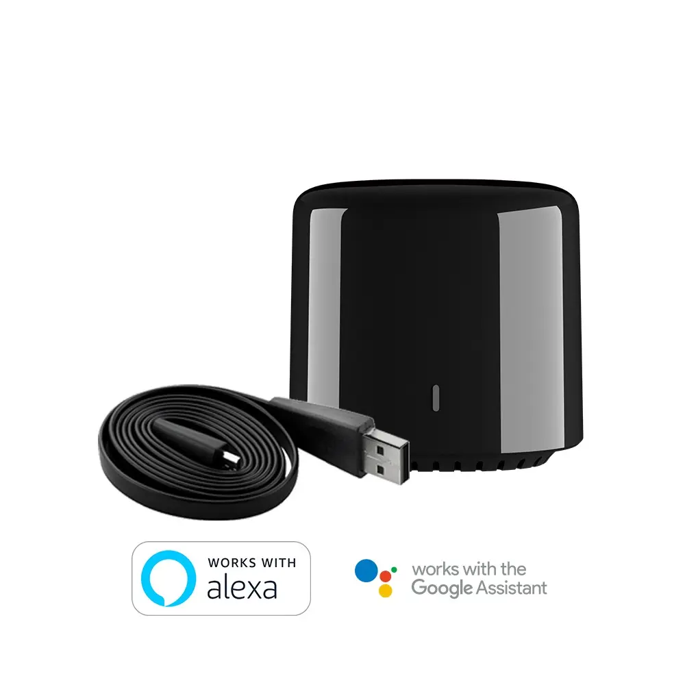 New version of Broadlink RM mini RM4C Mini Bestcon IR remote control work with Alexa Echo /Google Assistant