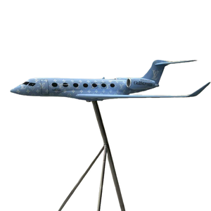 Aangepaste Lv Schilderij 120Cm 1.2 Meter Grote Outdoor Grote Hars Schaal Model Vrachtvliegtuig Gulfstream 650 G650 Vliegtuig Model - Product Image 1