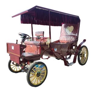 Carruaje turístico eléctrico Princess Horseless con 4 ruedas - Product Image 6