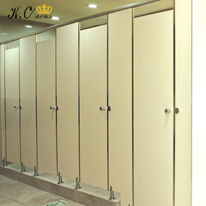 Hot bán 2025 tòa nhà văn phòng vệ sinh nhỏ gọn Laminate hệ thống phòng tắm HPL nhà vệ sinh phân vùng 1 - Product Image 1