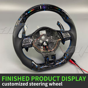 <span class=keywords><strong>Volante</strong></span> Inteligente con Pantalla <span class=keywords><strong>LED</strong></span> de Fibra de Carbono Personalizado para Volkswagen <span class=keywords><strong>Golf</strong></span> GTI R TDI Jetta MK7 MK7.5 Polo - Product Image 3