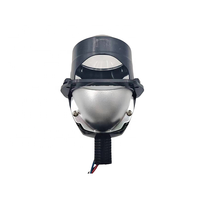 HYML Offre Spéciale 2.5 pouces Bi LED Projecteur Lentille Petite Taille LED Phare De Voiture Dans La Matrice Fonction 100W Double Réflexion LED