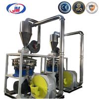 Broyeur de plastique PVC de déchets SMF800, broyeur de poudre de plastique, machine jusqu'à 500 kg par heure