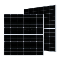 Paneles Solares de Contacto Trasero BC |   Panel Solar de Media Celda de Vidrio con Barras Frontales Cero, Mayor Rendimiento Energético y Aspecto Elegante Totalmente Negro