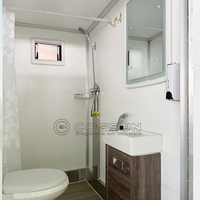 Salles de bains portables de luxe Fabricants de remorques Cabine mobile extérieure portable Toilettes Remorque Camping Caravane Toilette Remorque