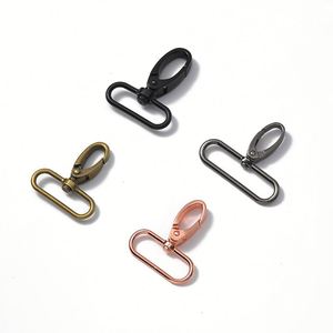 Porte-clés de sac à main de luxe personnalisable avec boucle en alliage 25/50 mm, durable et éco-responsable, mousqueton classique portable, accessoires de sac vintage - Product Image 1
