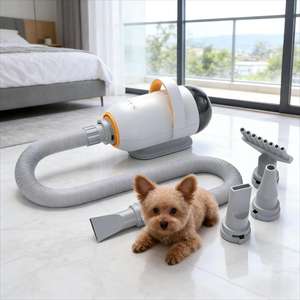 เครื่องเป่าขนสัตว์เลี้ยงแบบดูดฝุ่น ลดราคาพิเศษ แปรงกรูมมิ่งสำหรับสุนัขและแมว เสียงเบา เครื่องดูดฝุ่นไฟฟ้าอเนกประสงค์ ชุดกรูมมิ่งสัตว์เลี้ยง - Product Image 4