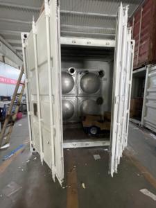 Réservoir d'eau d'isolation en acier inoxydable de grande taille, unité de refroidissement par absorption d'eau, réservoir de refroidissement d'eau froide - Product Image 3