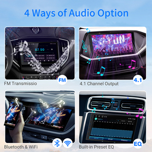 Haudio CA07 pulgadas pantalla Universal 2Din Android coche Radio GPS navegación coche REPRODUCTOR DE DVD Carplay Android Auto - Product Image 4