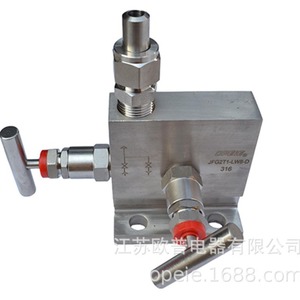 บล็อกวาล์วสามทางสแตนเลส SS3P-FN8-AX 1/2 นิ้ว วาล์วหยุดแบบแมนนวล ใช้ได้ทั่วไปสำหรับอุณหภูมิสูง - Product Image 4