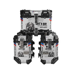 Boîtes supérieures de <span class=keywords><strong>moto</strong></span> haut de gamme 36L boîtes latérales moteur en aluminium Cajas Para Motos De métal étui de costume étanche boîtes de queue de <span class=keywords><strong>moto</strong></span> - Product Image 5