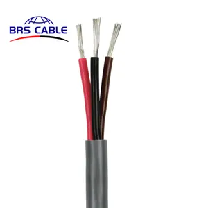 Tinned Copper Round Boat Cable 10 AWG 3 Conductor Marine wire