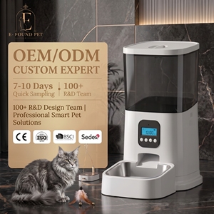 PT01 Distributore Automatico di Cibo <span class=keywords><strong>per</strong></span> Animali con Telecamera 4MP, Contenitore Trasparente da 6L, Opzione WiFi 5G <span class=keywords><strong>per</strong></span> Negozi Online USA ed EU, Vendita all'Ingrosso - Product Image 1