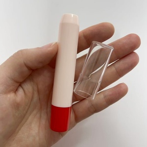 ABS + AS tubo lungo finito per iniezione balsamo per le labbra rossetto <span class=keywords><strong>astuccio</strong></span> <span class=keywords><strong>rotondo</strong></span> a forma di pastello a matita - Product Image 3