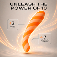 Vibrateur anal interactif pour femmes, rechargeable, étanche IPX7, 10 fréquences, grand modèle, stimulation du point G, faible bruit 50dB, orgasme