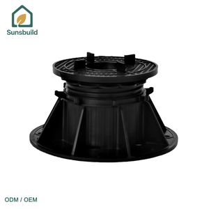 Sunbuild Top-Rated Good Quality Factory Price Pedestal <b>Tile</b> System Adjustable Decking Support Feet For Porcelain Pedestal Pavers - Product Image 2