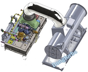 DTEC小型蒸気タービン発電機1500KWミニ蒸気タービン発電所 - Product Image 4
