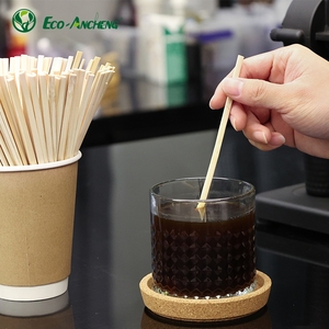 Usine En Gros Nice Sain Jetable Aromatisé 100% Naturel Bouleau Bois Café Agitateurs Brasser Bâtons pour Café - Product Image 4