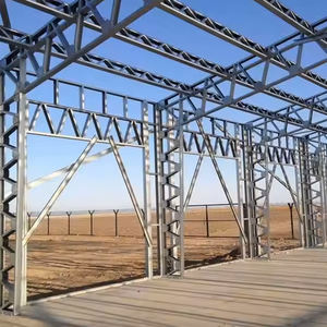 China Factory Price prefab metal pole barn steel structures Warehouses Building for Office Farm house <b>Workshop</b> Supermarket - Product Image 5