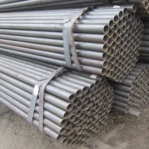 Hot Sale ERW Sch 40/80 Carbon Steel Pipe Black 6M Tube With Hot Rolled Surface 12M Welded Steel Pipe JIS Certified API Standard