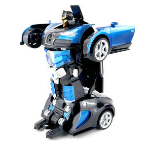 Auto Robotiche per Bambini all'Ingrosso, Giocattoli da Corsa Telecomandati Trasformabili, Auto <span class=keywords><strong>Robot</strong></span> <span class=keywords><strong>con</strong></span> Luci e Musica - Product Image 6