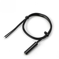 Sonde de température NTC étanche IP68 en TPE surmoulé 10K 3950 pour la réfrigération, les congélateurs et la chaîne du froid