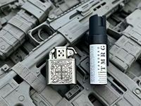 TMRG (mini) Porte-clés mousqueton en plastique tressé, motif simple, pour aérosol de gel liquide 20ml, capacité universelle pour tous les accessoires