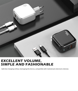 Nouveau <span class=keywords><strong>chargeur</strong></span> PD <span class=keywords><strong>30W</strong></span> USB Type C <span class=keywords><strong>chargeur</strong></span> rapide QC3.0 double Port Charge rapide 3.0 charge optimale de téléphone pour <span class=keywords><strong>iPhone</strong></span> 15/14/<span class=keywords><strong>13</strong></span>/12 GAN - Product Image 6