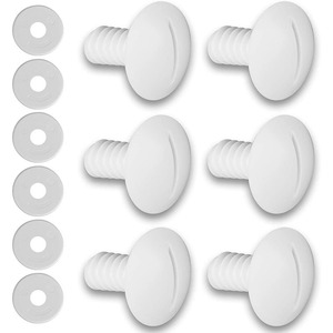 Tornillos de Repuesto para Limpiador de Piscinas Polaris C55, Tornillos de Plástico para Ruedas para Modelos 180 y 280, Accesorio de Alta Calidad para Piscinas - Product Image 1