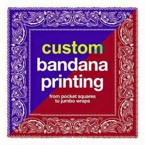 Foulard Paisley, Bandanas classiques western, Grand mouchoir, Bandana classique western - Product Image 1
