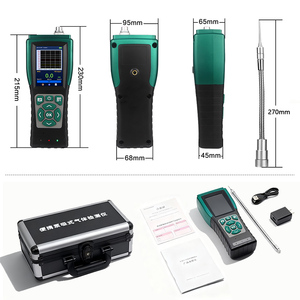 Tragbares OEM 6-in-1-Gasmessgerät mit Pumpansaugung für CH4, O2, CO, H2S, VOC, CO2 | Hochpräziser Multi-<span class=keywords><strong>Gas</strong></span>-Analysator für die industrielle Sicherheit - Product Image 4