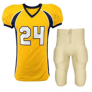 Ensemble d'uniformes de football américain respirants personnalisés pour hommes et femmes, en polyester, unisexe, vêtements de sport pour adultes, logo personnalisé OEM - Product Image 1