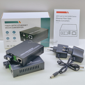 ตัวแปลงไฟเบอร์อีเธอร์เน็ต 155Mbps SMF SC 10/100Mbps RJ45 1310nm 1550nm 25KM SC แบบเส้นใยเดี่ยว ตัวแปลงไฟเบอร์อีเธอร์เน็ตความเร็วสูง - Product Image 1
