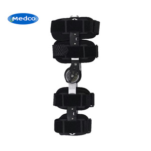 Estabilizador de rodilla ajustable para rehabilitación con soporte de aleación de aluminio, unisex, tamaño universal Mk07 837A - Product Image 2