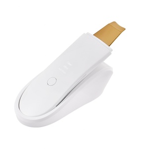 Handheld Ultrasonic Skin Scrubber Blackhead Remover Pore Cleaner Face Facial Deep Cleaning Scraper Various Plug (US AU CN ZA) - Product Image 1