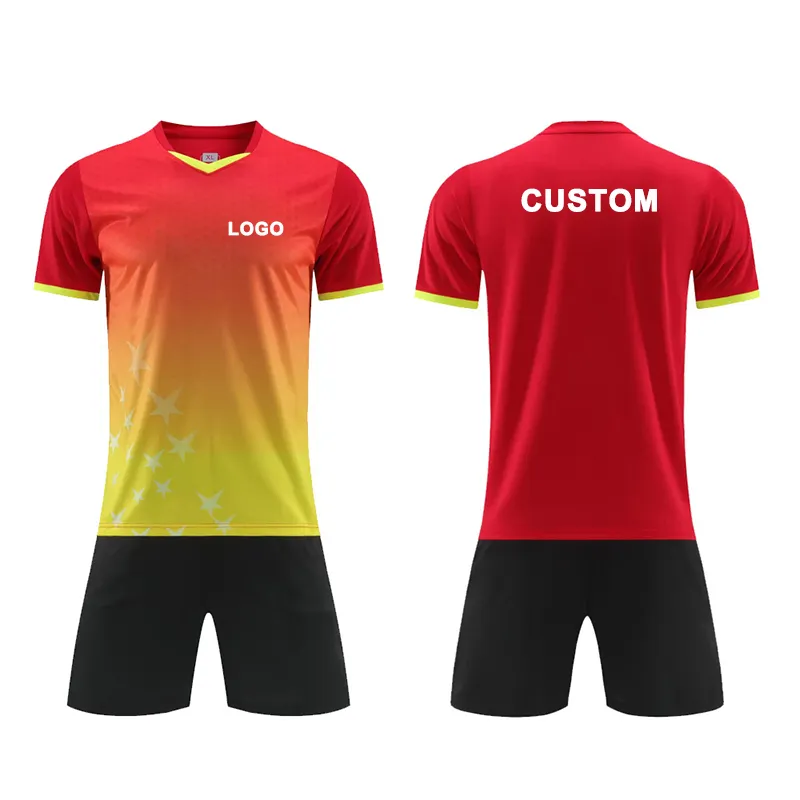 Di alta qualità personalizzato sublimata maglia da calcio per bambini maglia da calcio Design all'ingrosso di trasferimento di calore giovanile divise da calcio