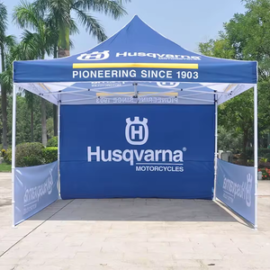 Tenda impermeabile ignifuga <span class=keywords><strong>per</strong></span> <span class=keywords><strong>esterni</strong></span> progettata su misura del baldacchino esagonale di 10 * 10ft 300D/420D/600D del tessuto Oxford <span class=keywords><strong>per</strong></span> eventi di gara <span class=keywords><strong>per</strong></span> uso interno - Product Image 5