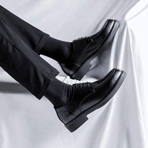 Scarpe in Pelle a Punta Larga per Uomo, Abbigliamento Business, Stile Britannico Casual, Scarpe da Lavoro, da Cerimonia e da <span class=keywords><strong>Sposo</strong></span> - Product Image 6