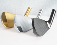 Ensembles de club complet avec tête en fer forgé, 1020 carbone, fraisage CNC, haut de gamme, bijoux de golf