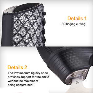 Nhà Máy Giá OEM nhiều kích cỡ thời trang chuyên nghiệp <span class=keywords><strong>Ice</strong></span>-Skate giày trượt băng Giày khởi động hình giày trượt băng - Product Image 3