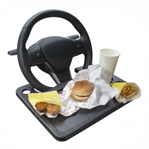 Bandeja para Volante de Coche con Soporte para iPad, Tablet y Portátil, Fabricada en ABS - Product Image 1